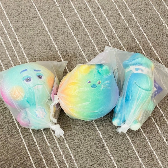 Disney Store - Set of Three Plush from Disney Pixar Soul the Movie - Picture 2 of 2